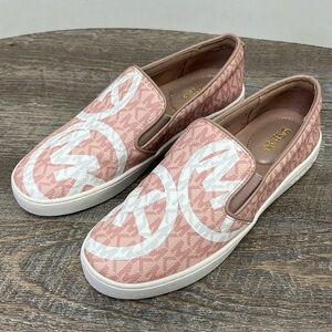Michael Kors KEATON Logo Slip On Sneakers Size 6